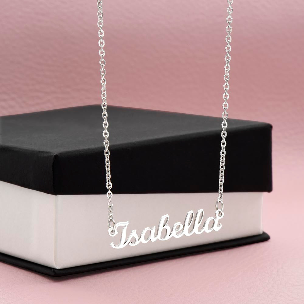 "Amori" Name Necklace
