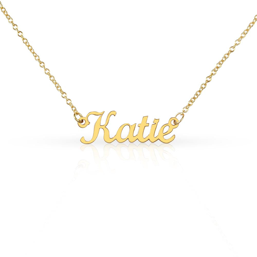 "Amori" Name Necklace
