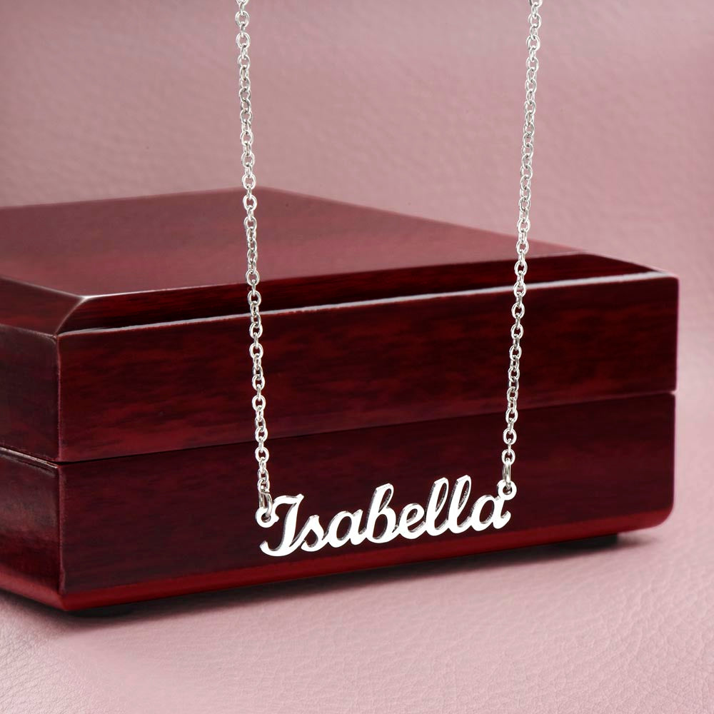 "Amori" Name Necklace