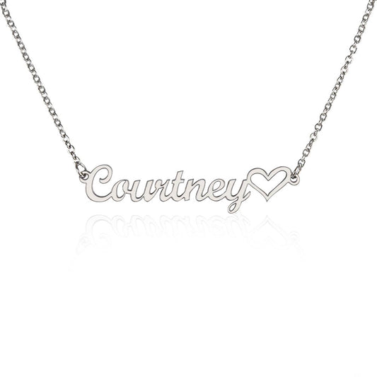 "Liora" Heat Name Necklace