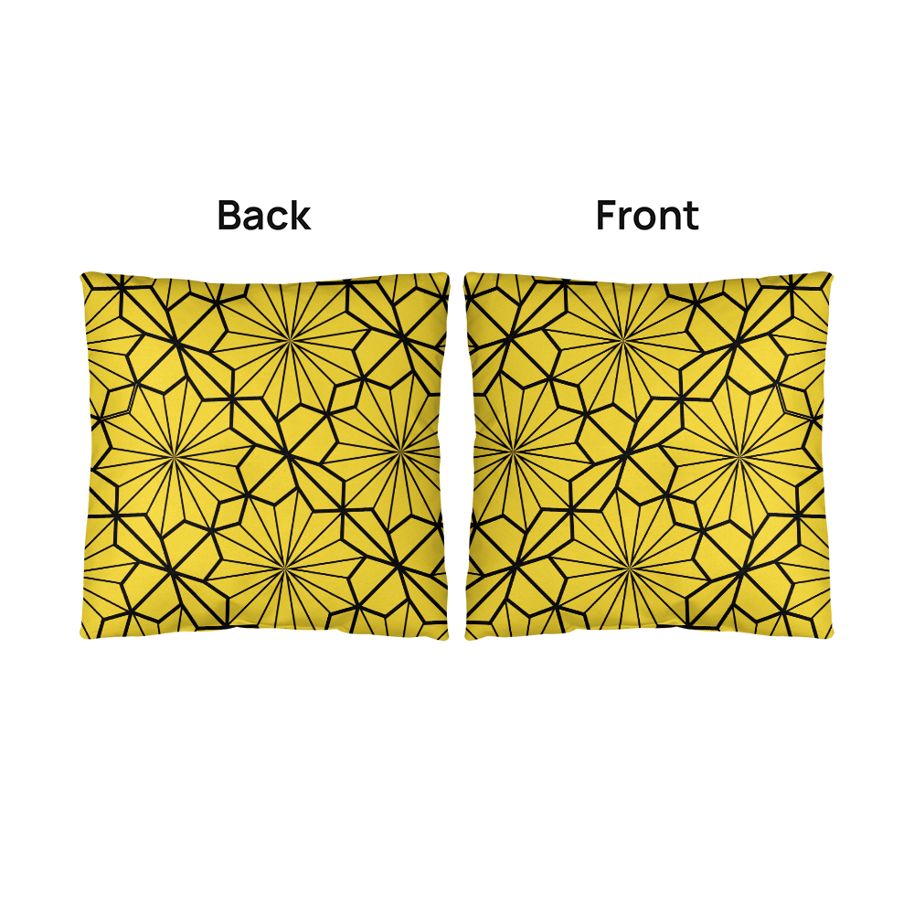 Yellow Flower Indoor/Outdoor Pillow