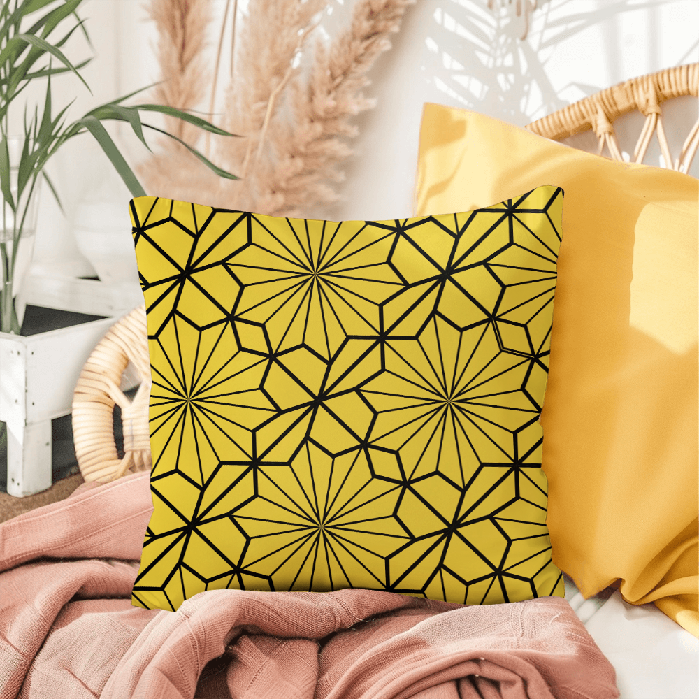 Yellow Flower Indoor/Outdoor Pillow