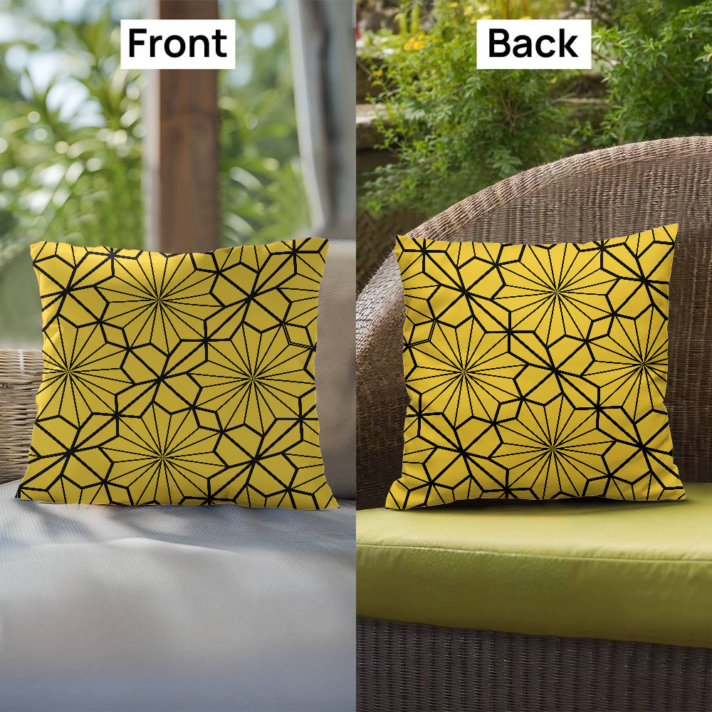 Yellow Flower Indoor/Outdoor Pillow