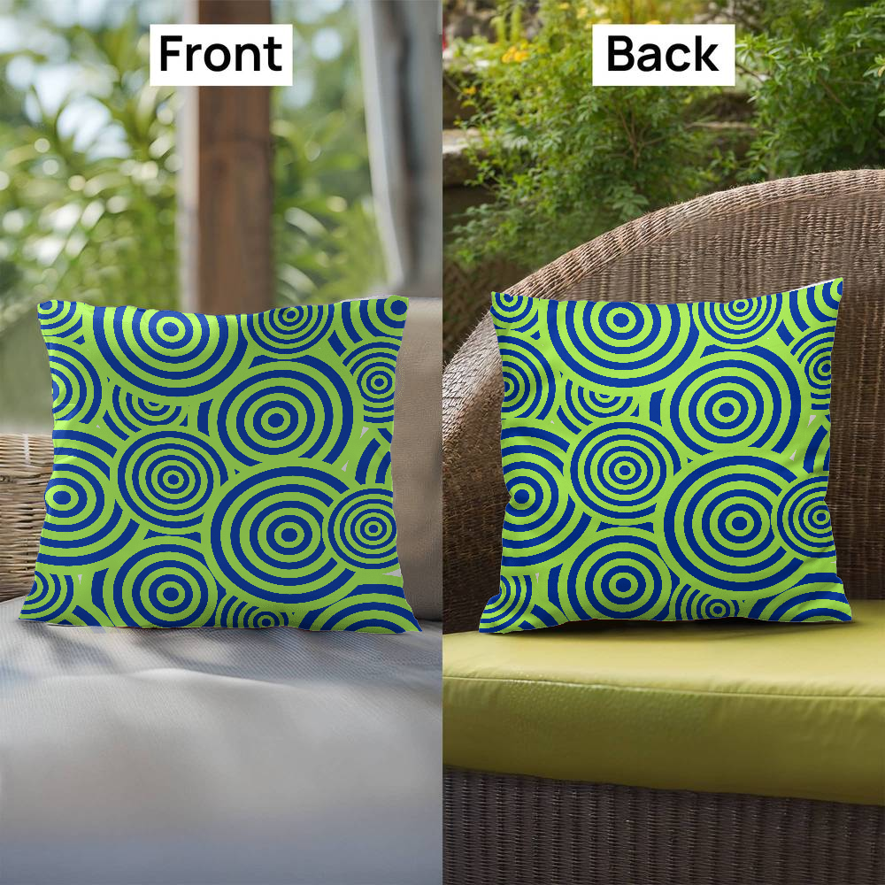 Circles Indoor/Outdoor Pillow