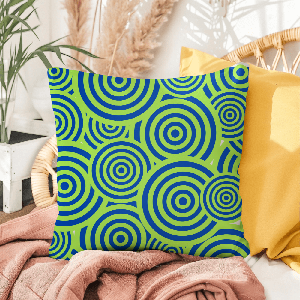 Circles Indoor/Outdoor Pillow