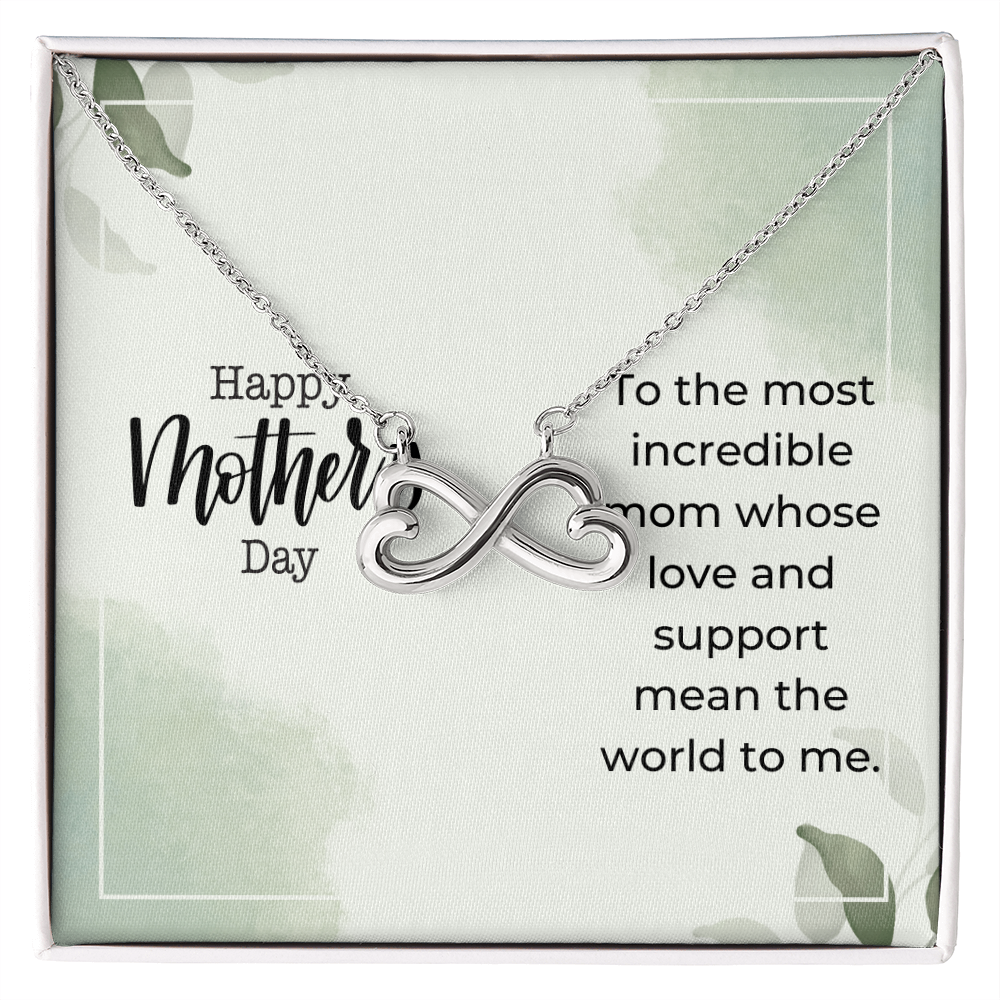 "Endira" Endless Love Necklace w/Mother's Day Message