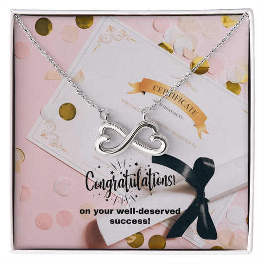"Endira" Endless Love Necklace w/Message