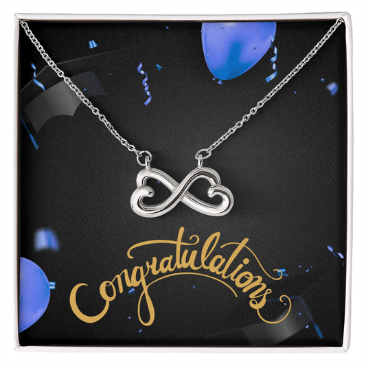 "Endira" Endless Love Necklace w/Message