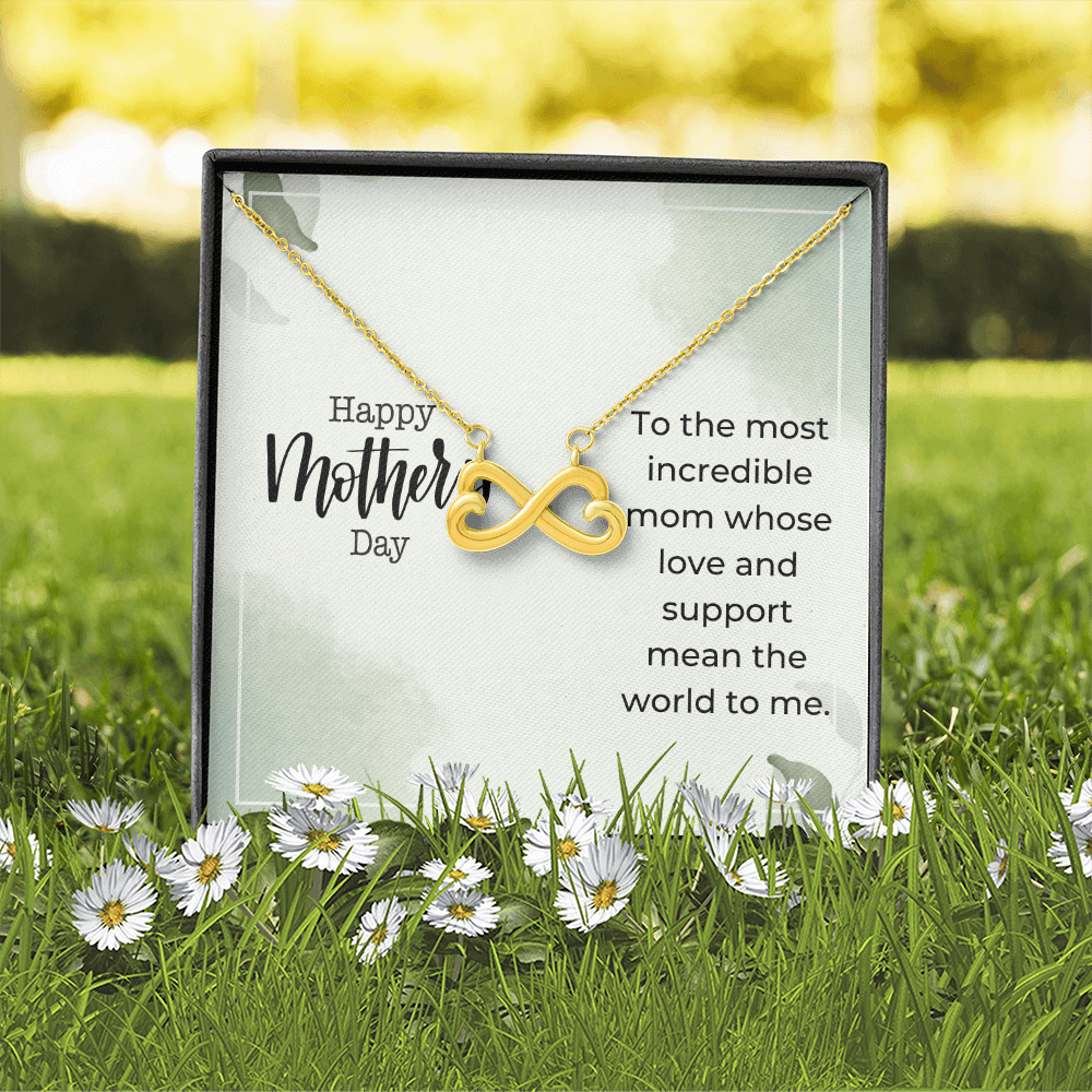 "Endira" Endless Love Necklace w/Mother's Day Message