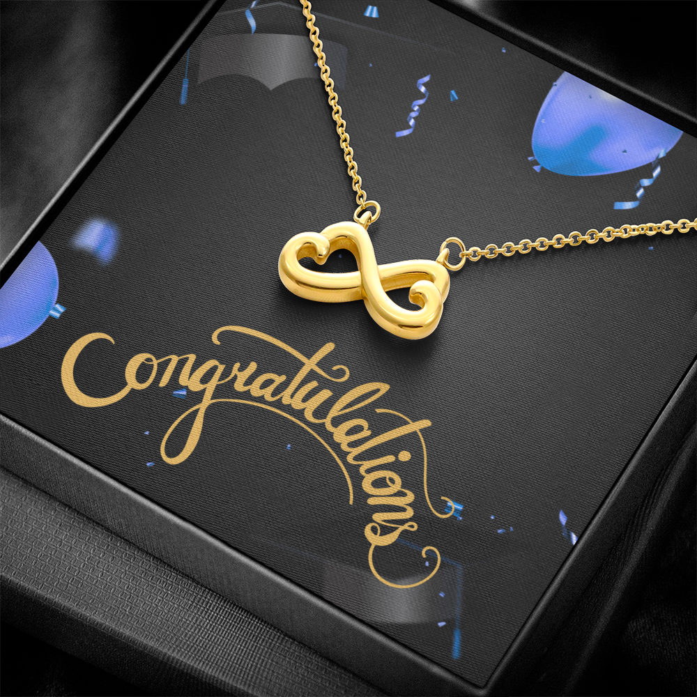 "Endira" Endless Love Necklace w/Message