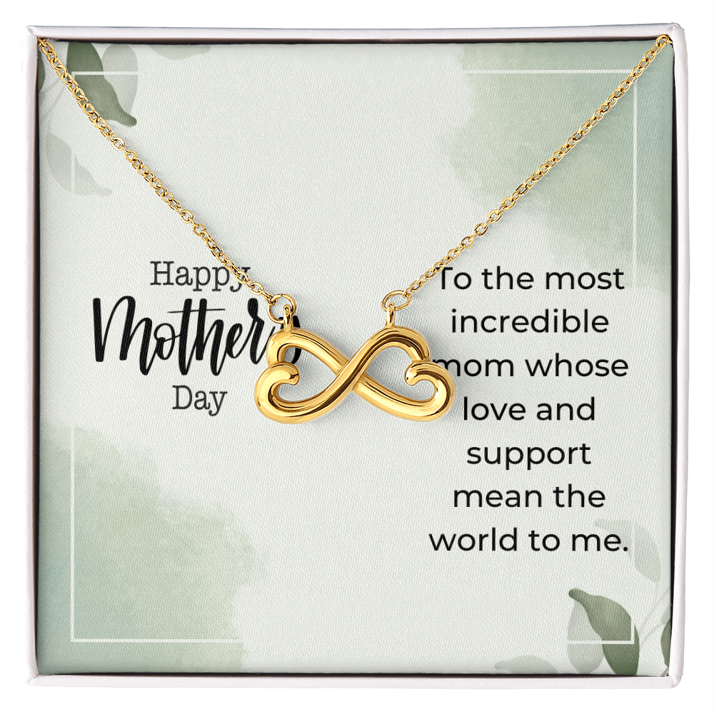 "Endira" Endless Love Necklace w/Mother's Day Message